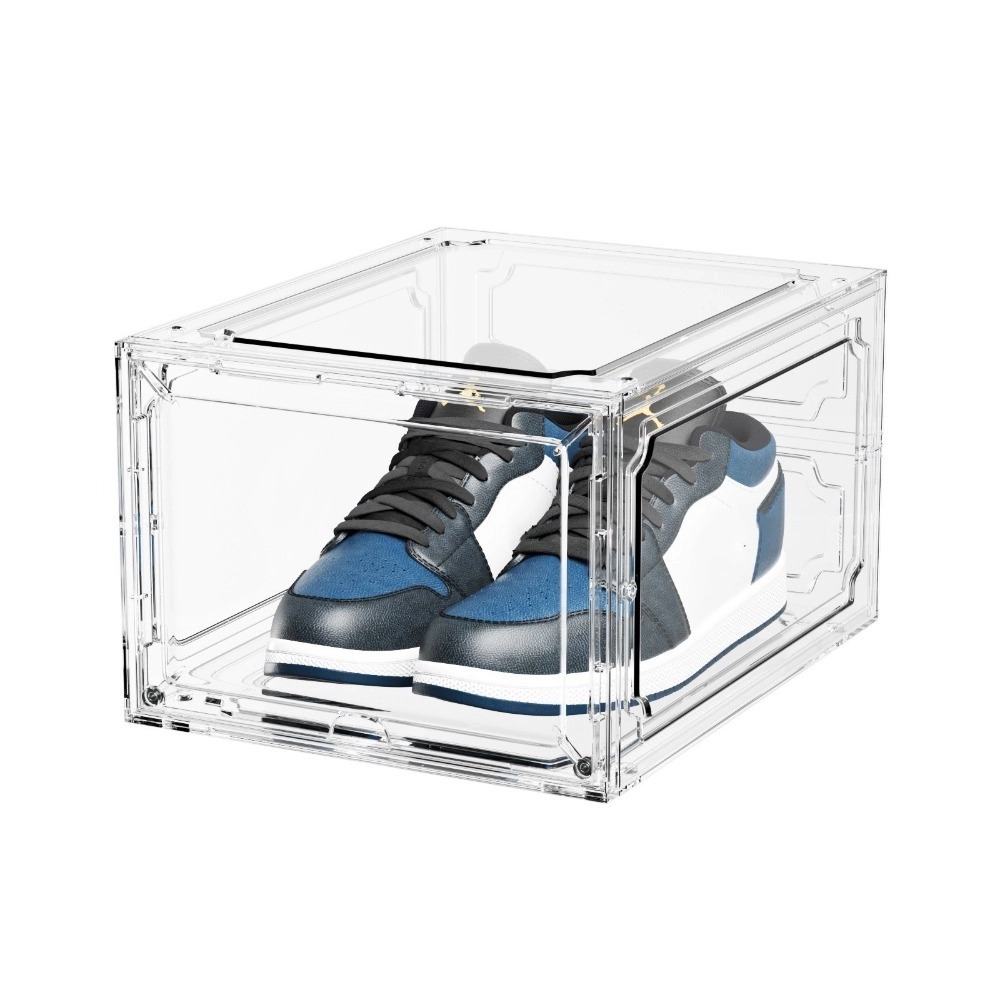 Sneaker Case - New Transparent Basketball Shoe Box with