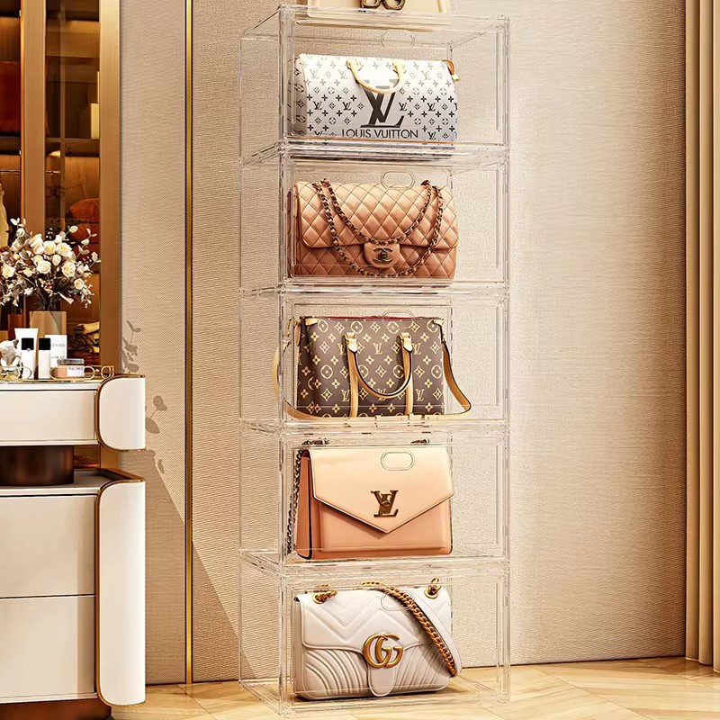 Clear Plastic Shoe Organizer B - Sneaker Case 评论和价格