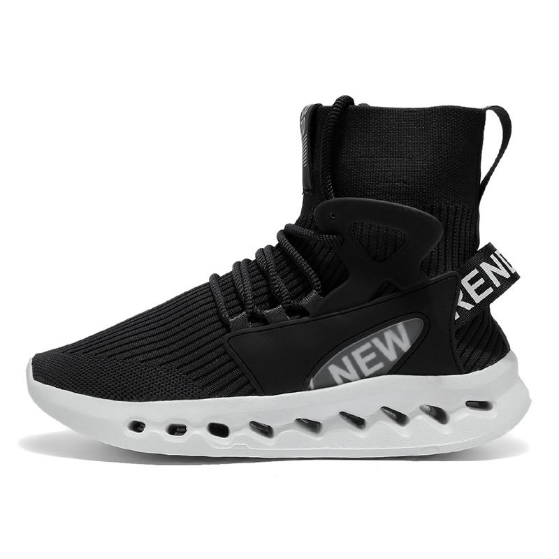 Trendy Men High Top Sock Shoes - Sneaker Career 评论和价格