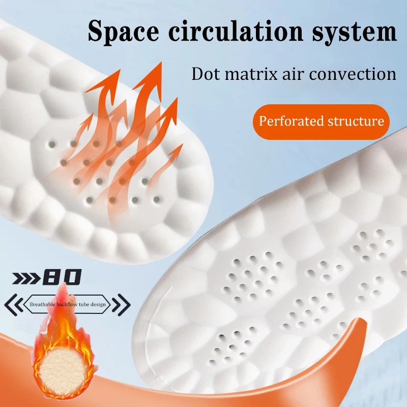 4pcs Self Heated Thermal Insol - Insole Memory Foam 评论和价格