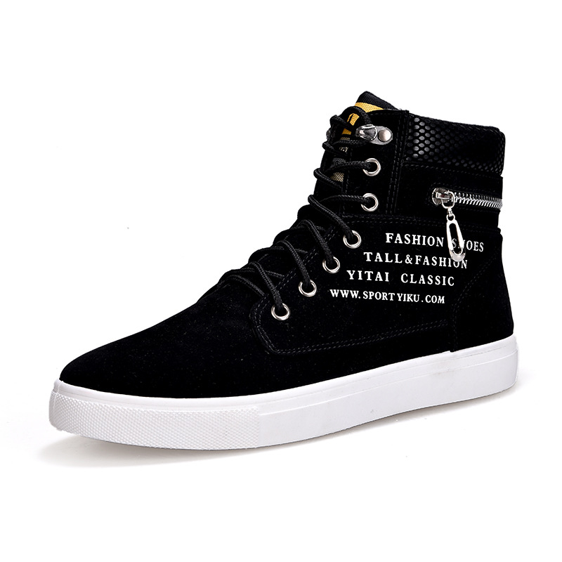 Men's Black High-Top Sneakers  - Sneaker Career 评论和价格